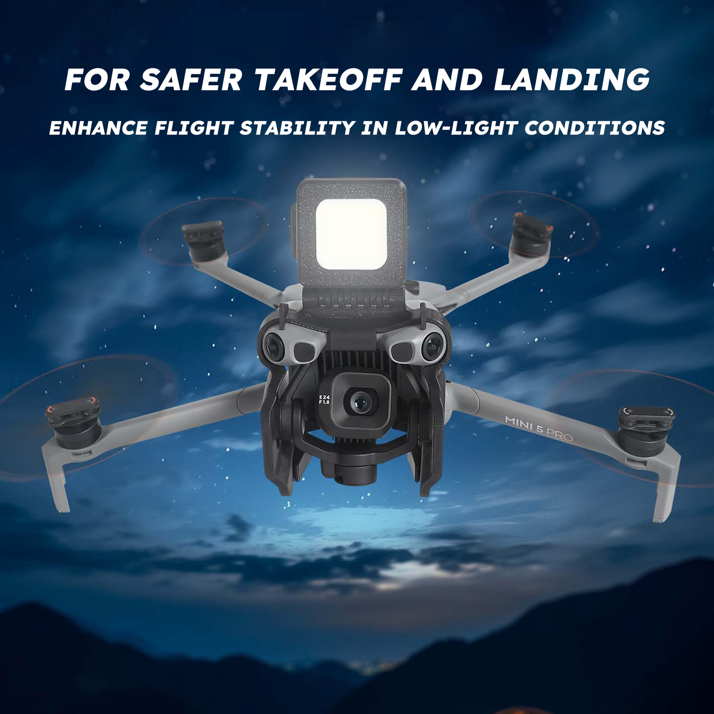 Drone Led Light - Luz de Voo Noturno para DJI