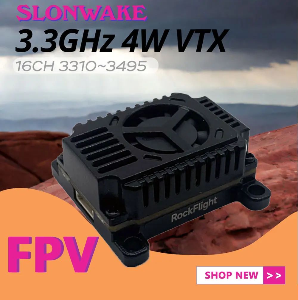 Transmissor de Vídeo VTX SLONW - Drone Receiver avaliação e preço
