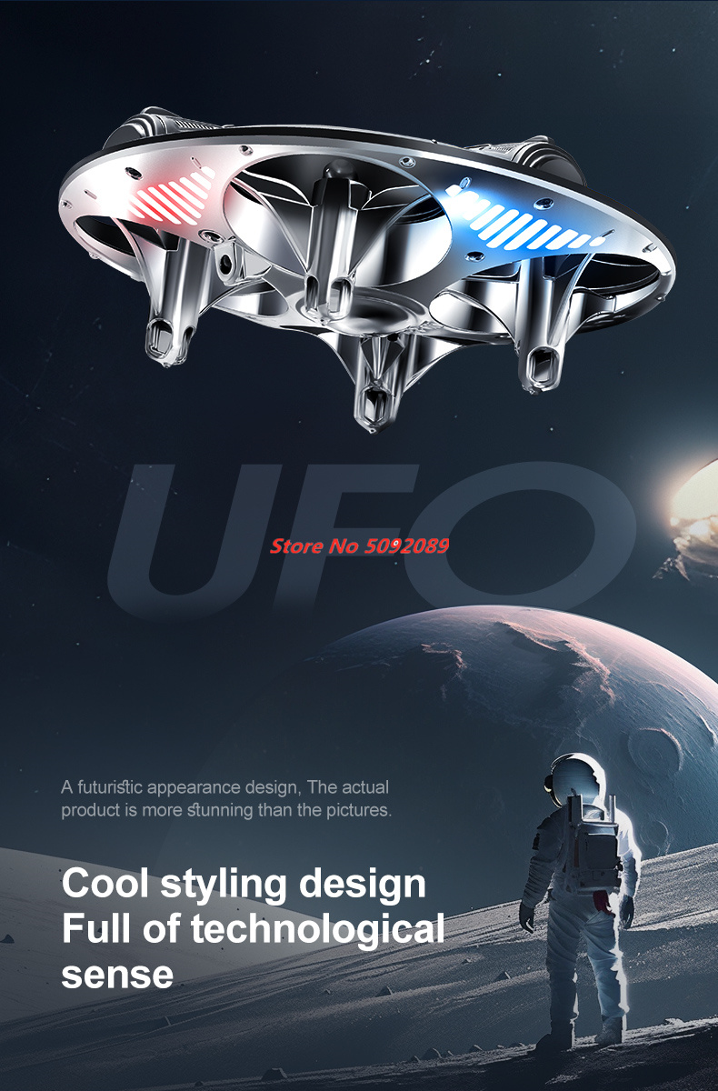 Mini Helicóptero RC Inteligent - Drone Led Light avaliação e preço
