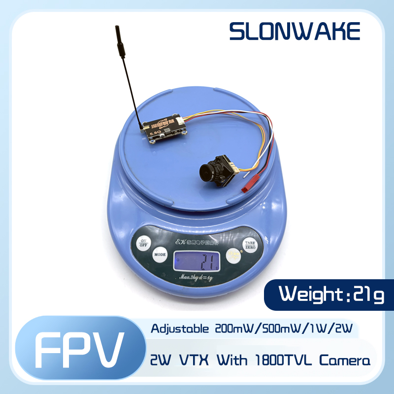 Transmissor VTX SLONWAKE 5.8G  - Drone Receiver avaliação e preço
