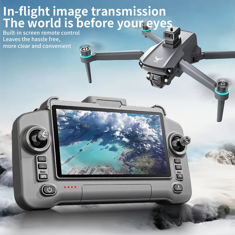 Drone gps 8k hd câmera aérea e - Drone Gps Mount avaliação e preço