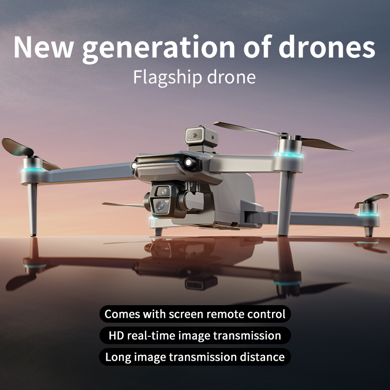 Drone gps 8k hd câmera aérea e - Drone Gps Mount avaliação e preço