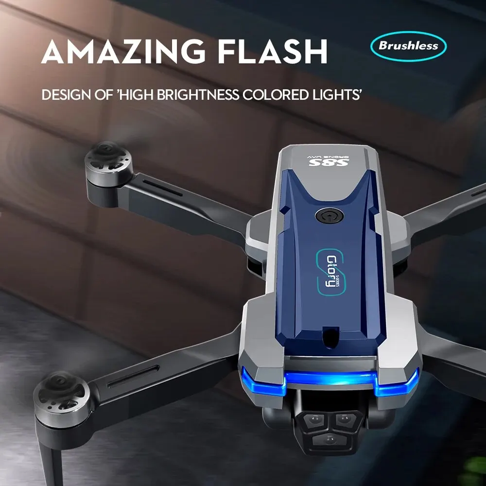 Dobrável RC S8S GPS Drone, 5G  - Drone Gps Mount avaliação e preço