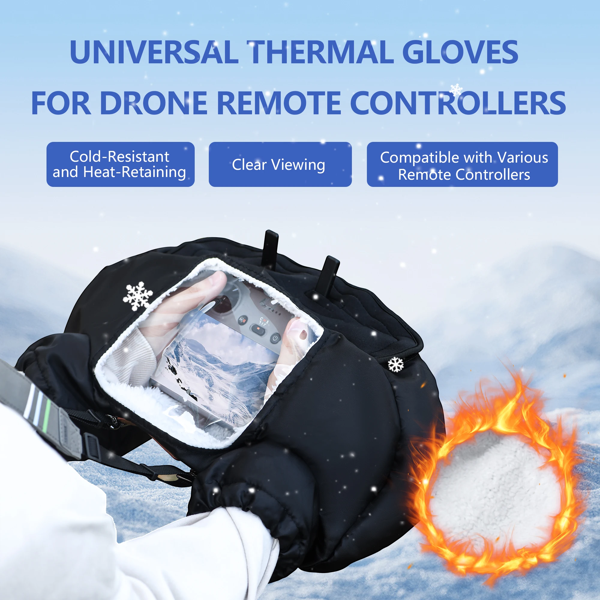 Luvas Quentes de Inverno para  - Dji Drone Mini 4 Pro avaliação e preço